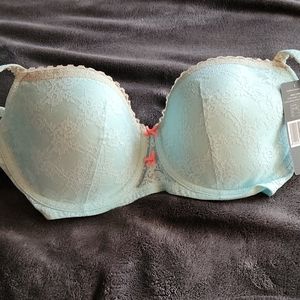 Heidi Klum size 36D, pale mint green